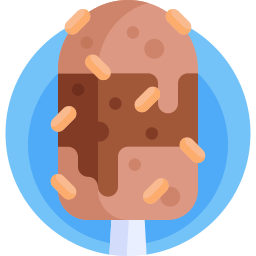 bastoncino di gelato icona