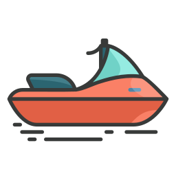 jet ski Ícone