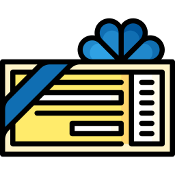 Gift voucher icon