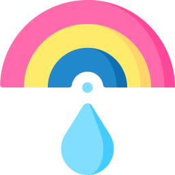 regenboog icoon