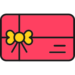 tarjeta de regalo icono