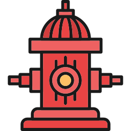 Пожарный кран иконка