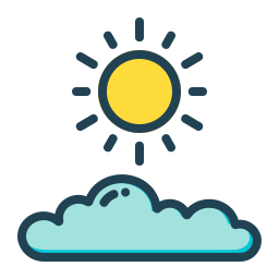 Mostly sunny icon