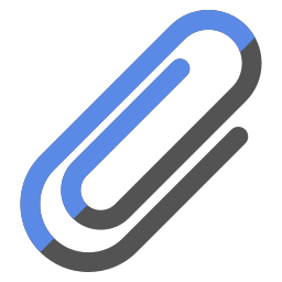 Paper clip icon