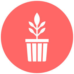 Plant pot icon