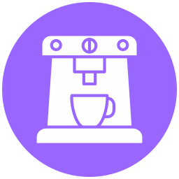 Coffee machine icon