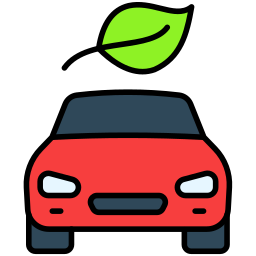 Hybrid car icon