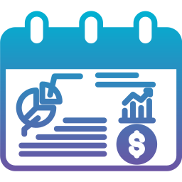 rapport d'activité Icône