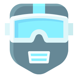 Ski goggles icon