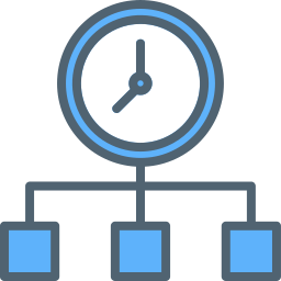 gestion du temps Icône