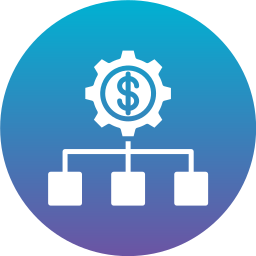 administración del dinero icono