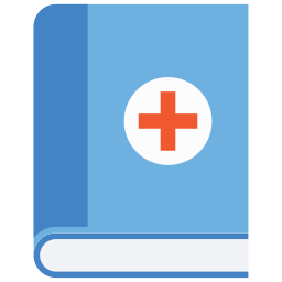 libro medico icono