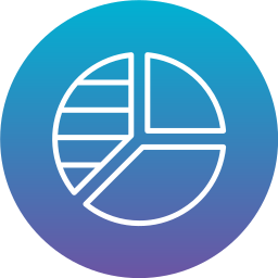 diagramme circulaire Icône