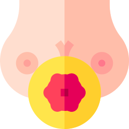 Breast cancer icon
