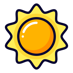 słoneczny ikona