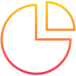 diagramme circulaire Icône