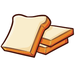 White bread icon
