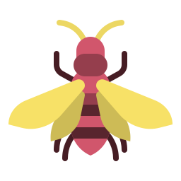 abeja icono