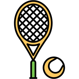 Tennis racket icon