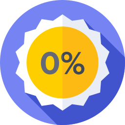 0 por ciento icono