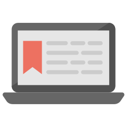 Online learning icon