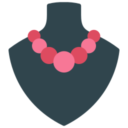 Pearl necklace icon