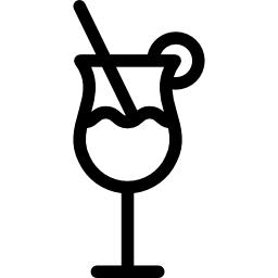 vaso de jugo icono