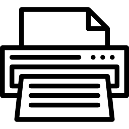 Школьный принтер иконка