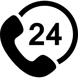 24 hours Calls icon