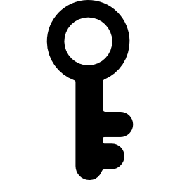 antieke sleutel icoon