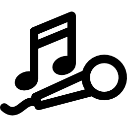 karaoke-teken icoon