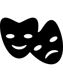 Карнавальные маски иконка