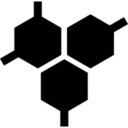 molecola biologica icona