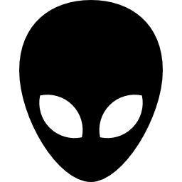 extraterrestre del espacio exterior icono