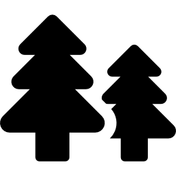 dos pinos icono