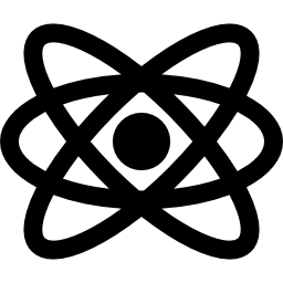 Atom diagram icon