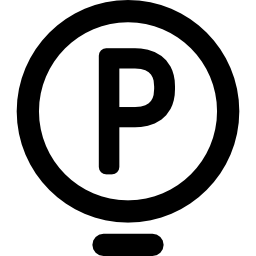 P inside a circle icon