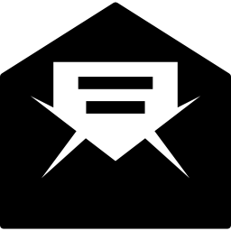 Open mail icon