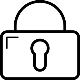 lock secure Ícone