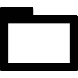 Blank folder icon