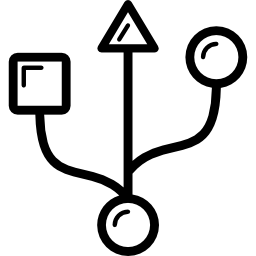 usb 로고 icon
