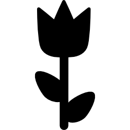 Tulip flower icon
