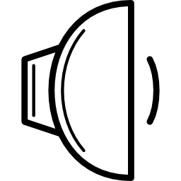 Low volume speaker icon