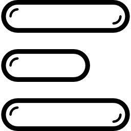 텍스트 왼쪽 정렬 icon