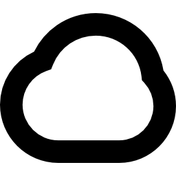 Small cloud icon