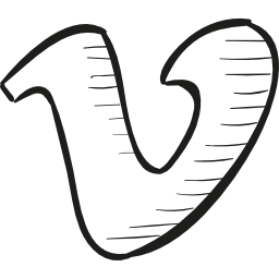 il logo vimeo icona