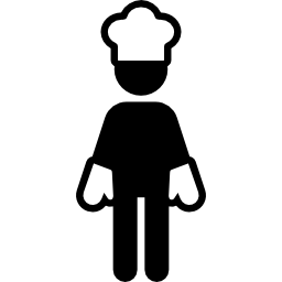 cuoco di cucina icona