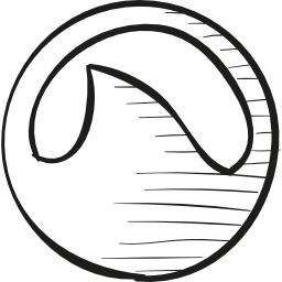 logotipo do grooveshark draw Ícone