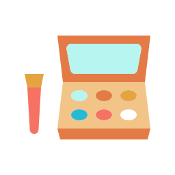 make-up palet icoon