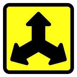 Three arrows icon